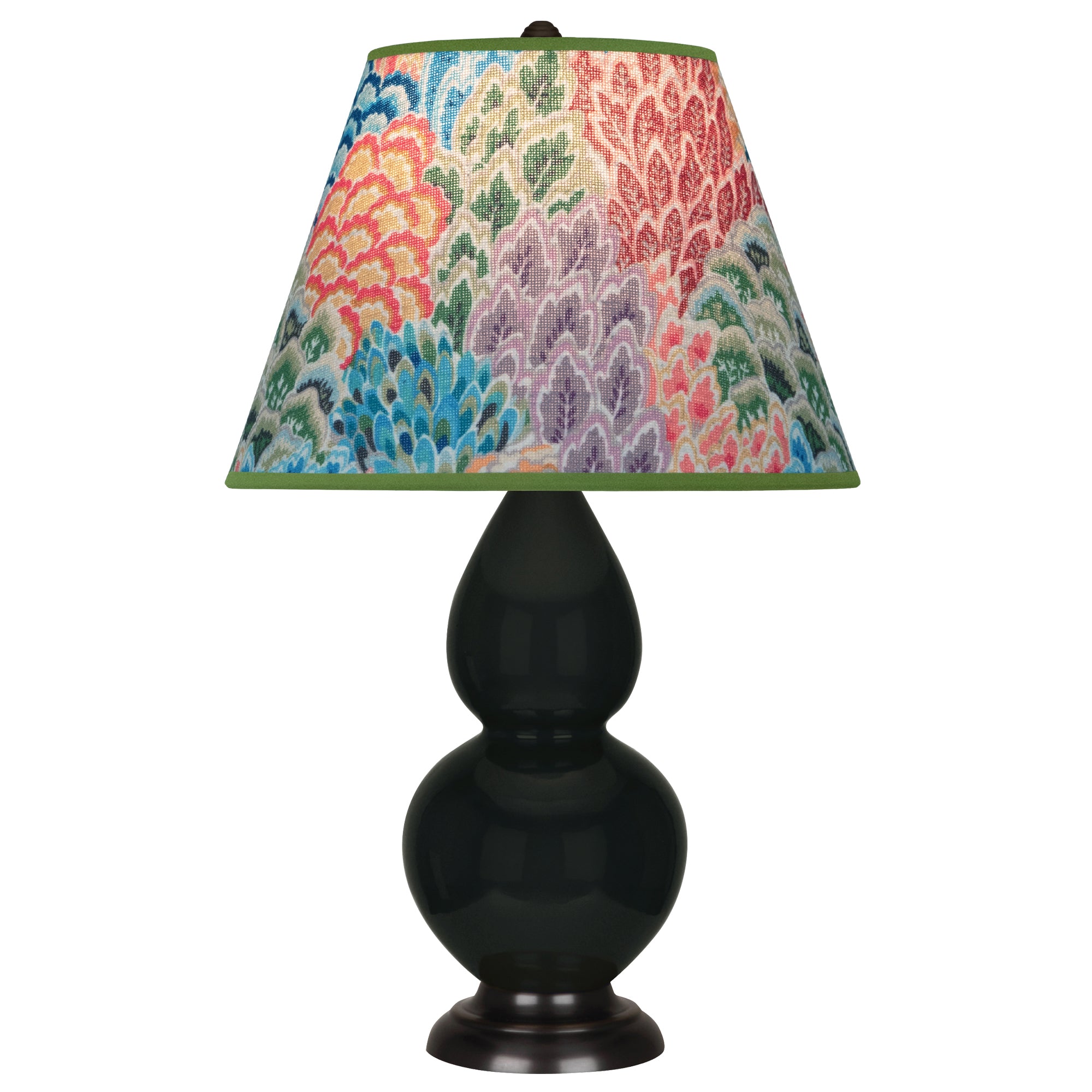 OS11S | Obsidian Small Double Gourd Accent Lamp