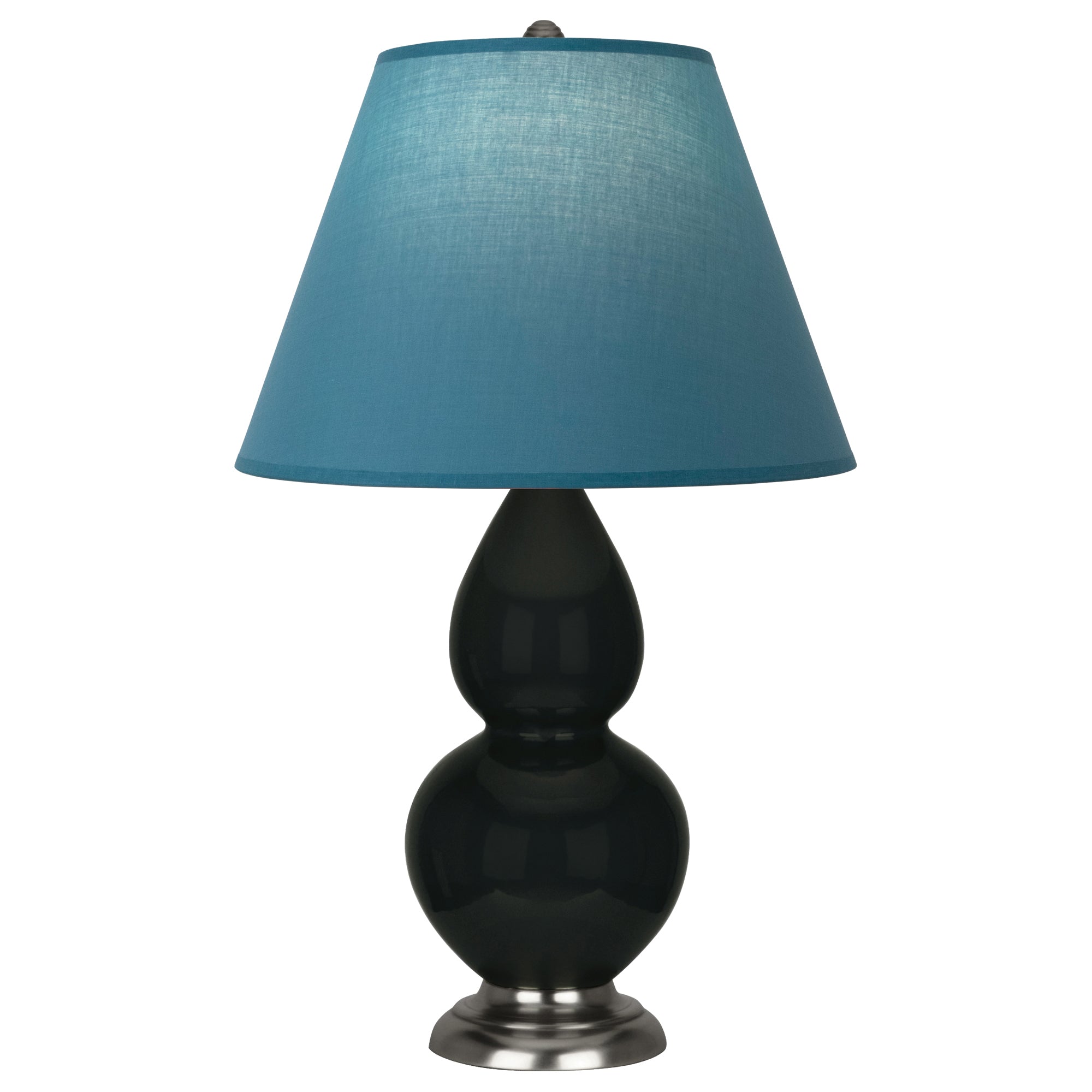 OS12B | Obsidian Small Double Gourd Accent Lamp