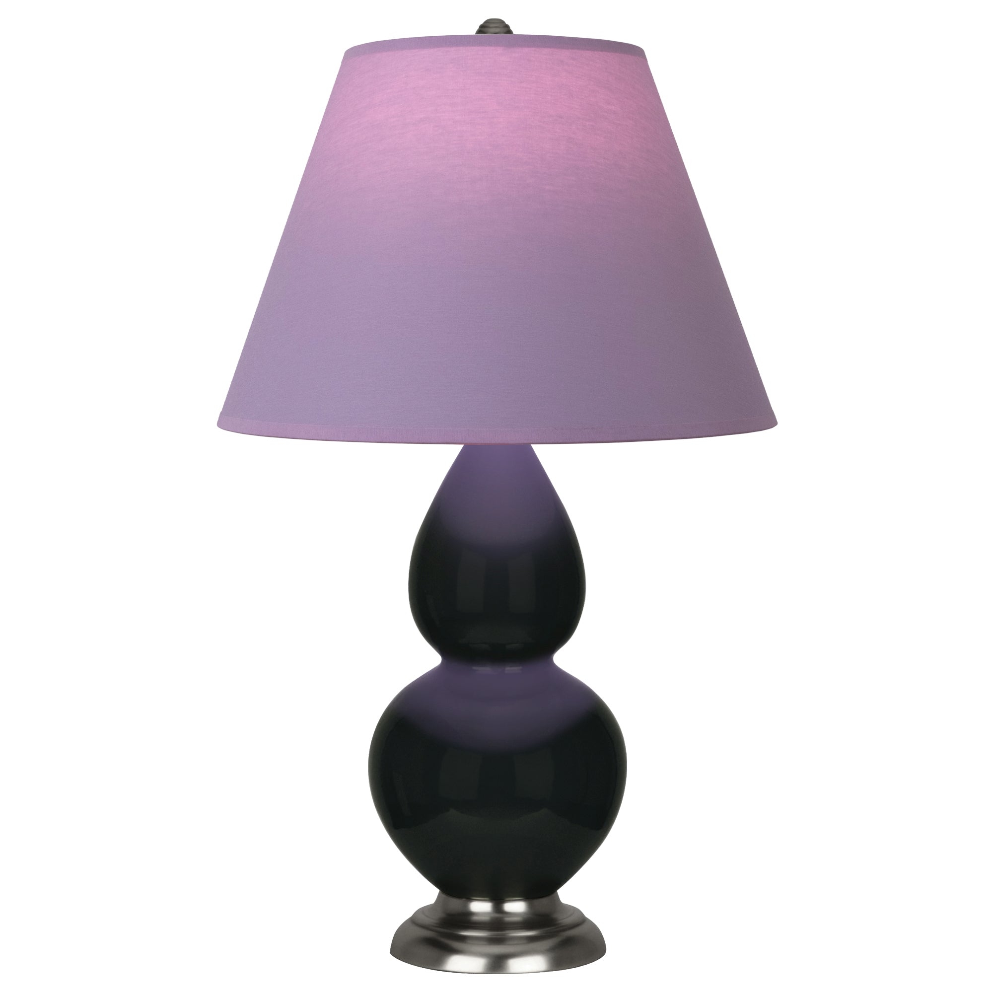 OS12L | Obsidian Small Double Gourd Accent Lamp