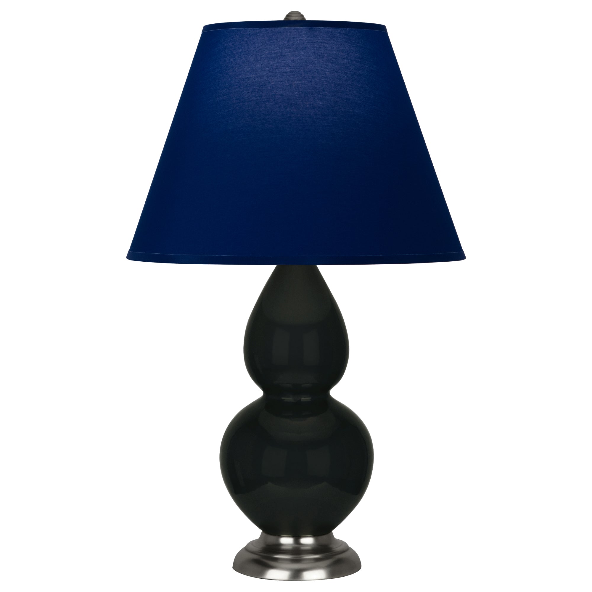 OS12N | Obsidian Small Double Gourd Accent Lamp