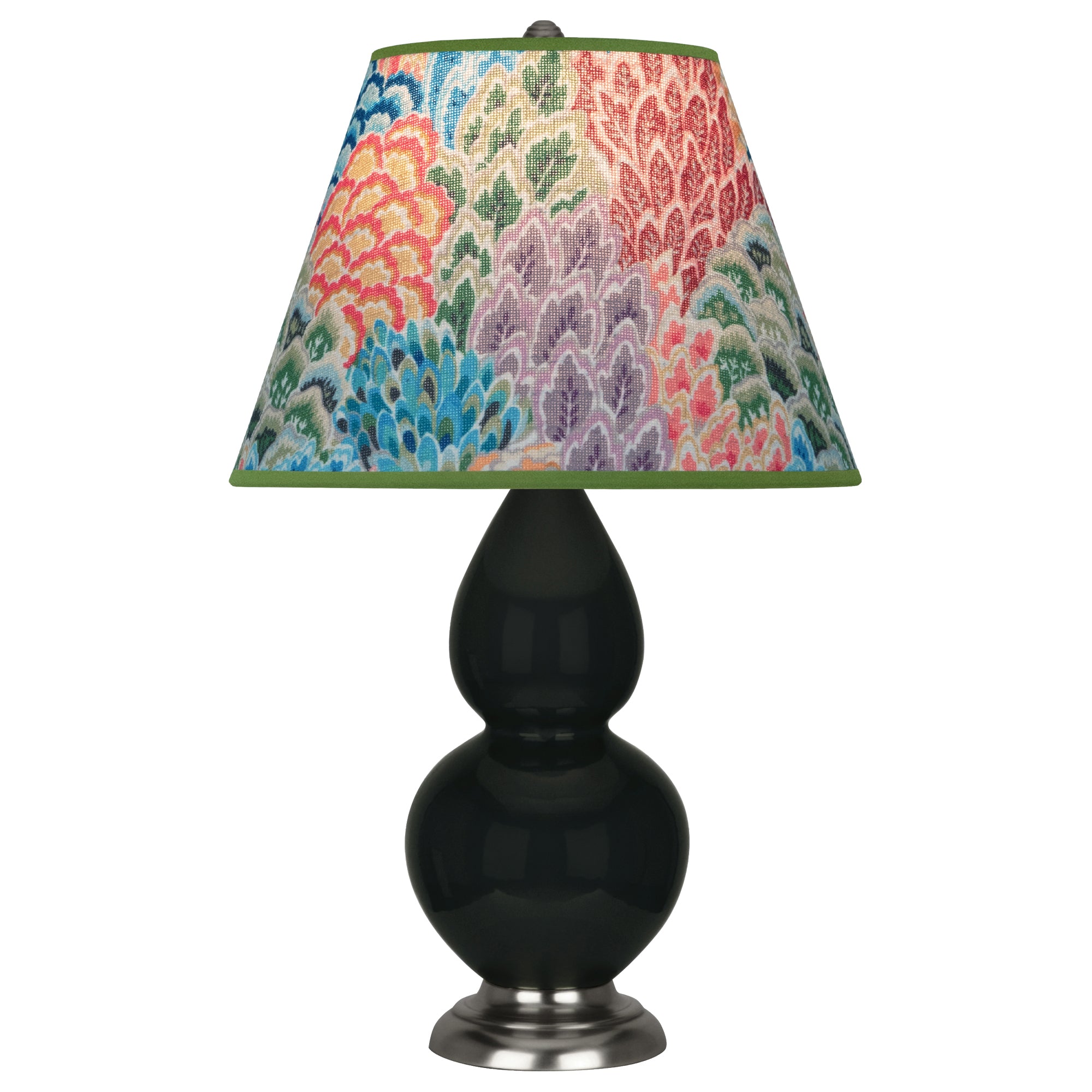 OS12S | Obsidian Small Double Gourd Accent Lamp