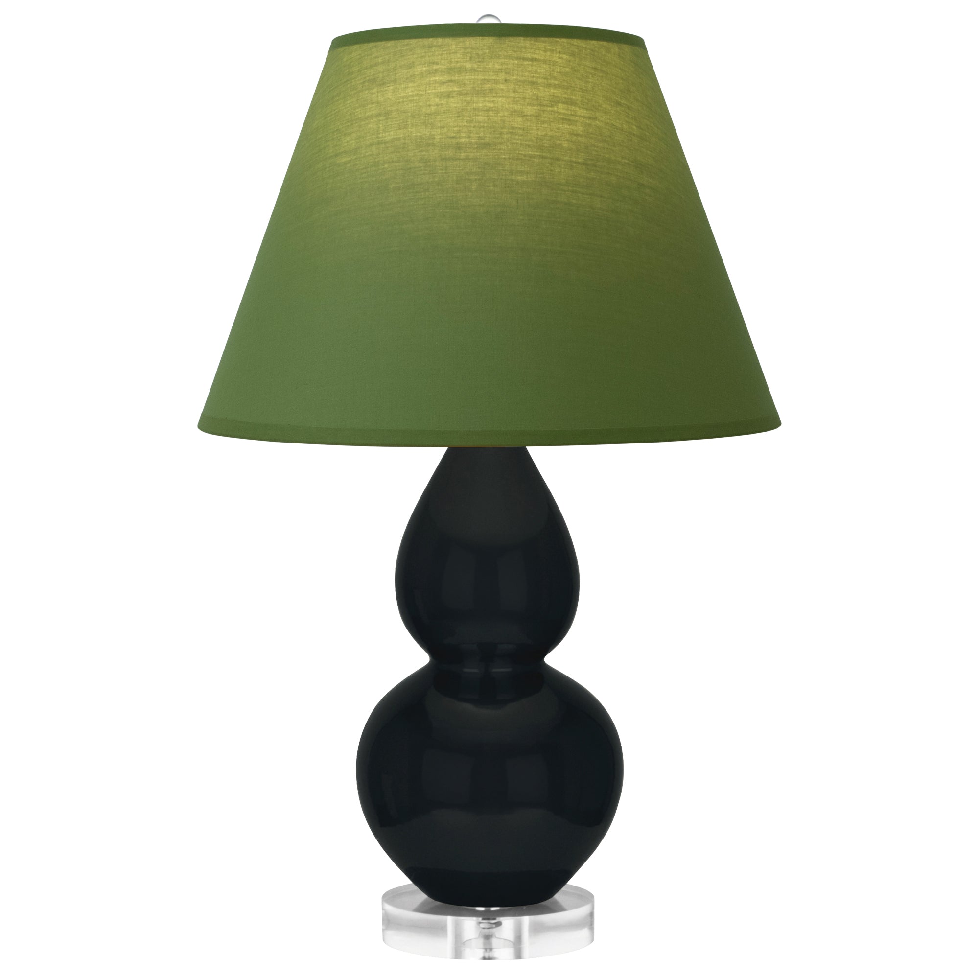 OS13G | Obsidian Small Double Gourd Accent Lamp