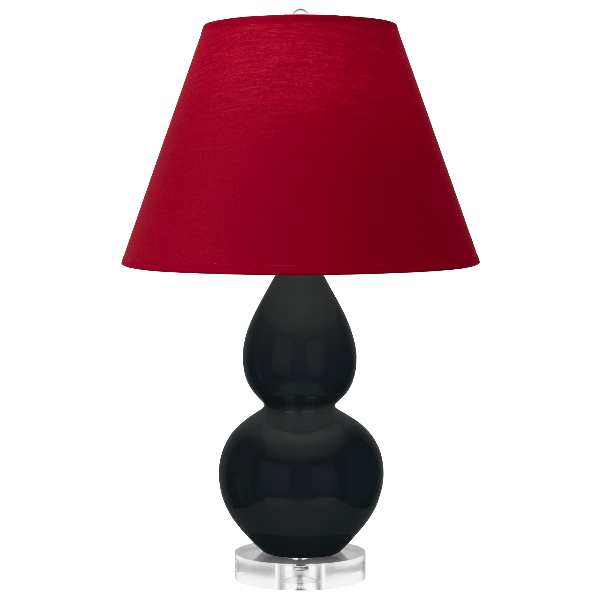 OS13R | Obsidian Small Double Gourd Accent Lamp
