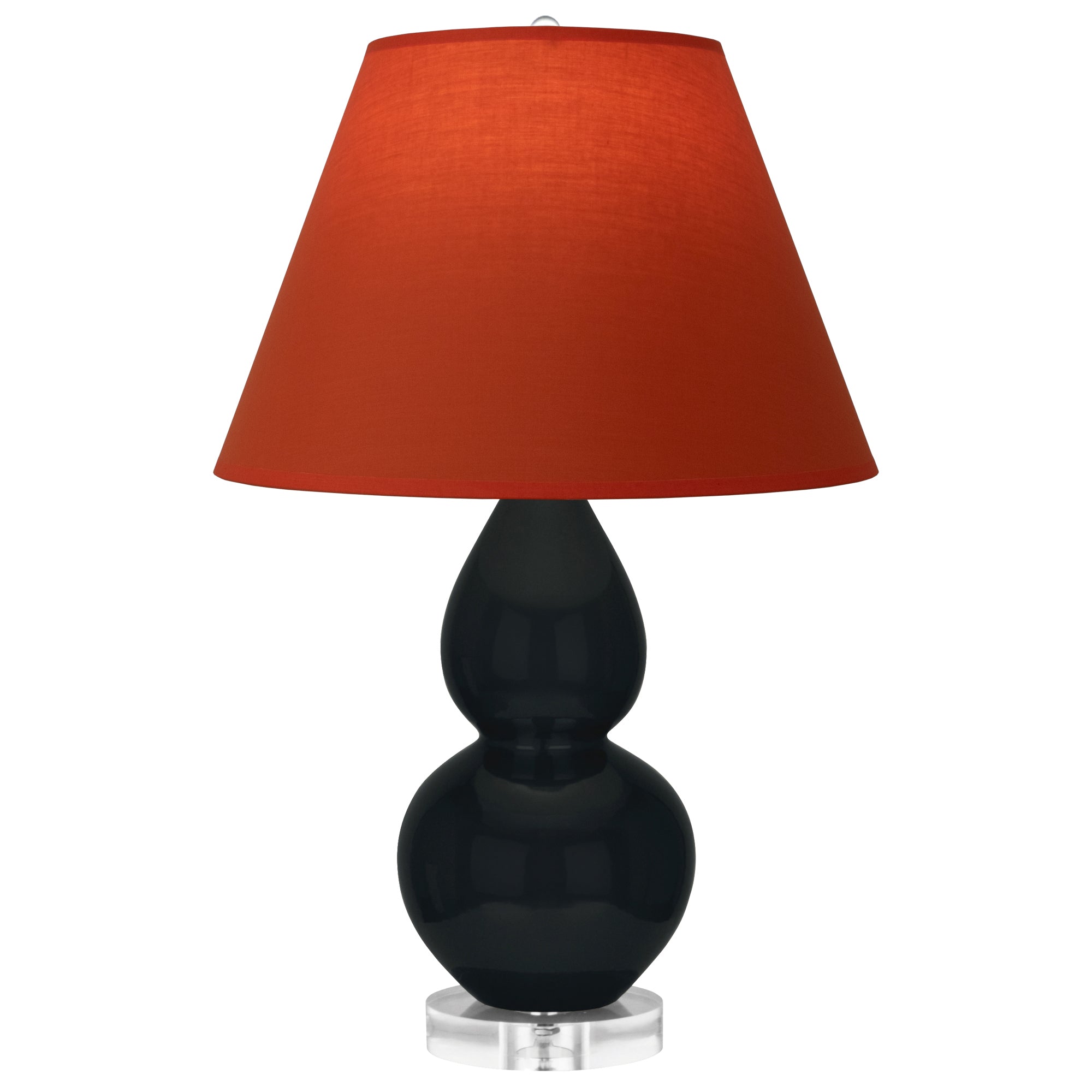 OS13T | Obsidian Small Double Gourd Accent Lamp