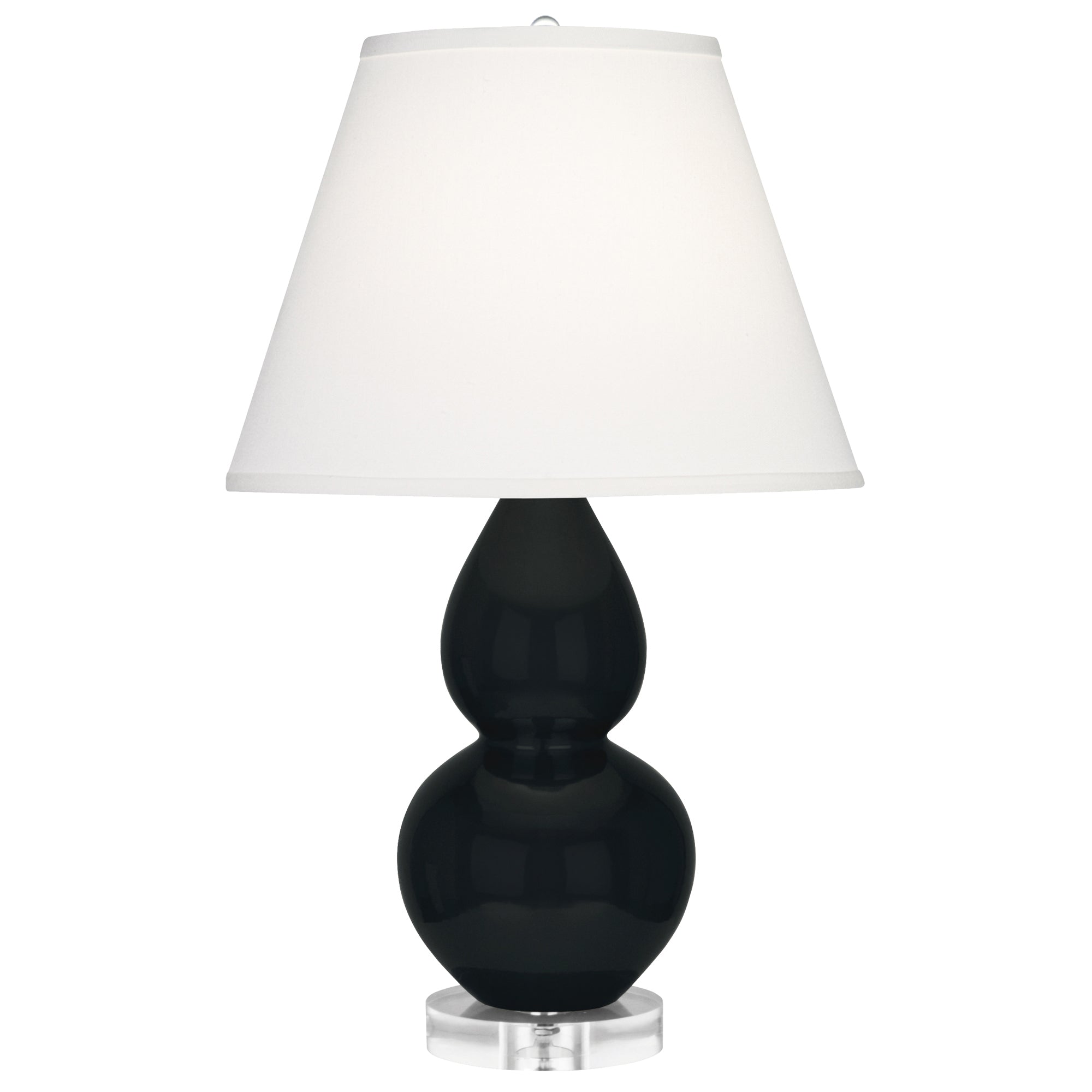 OS13X | Obsidian Small Double Gourd Accent Lamp