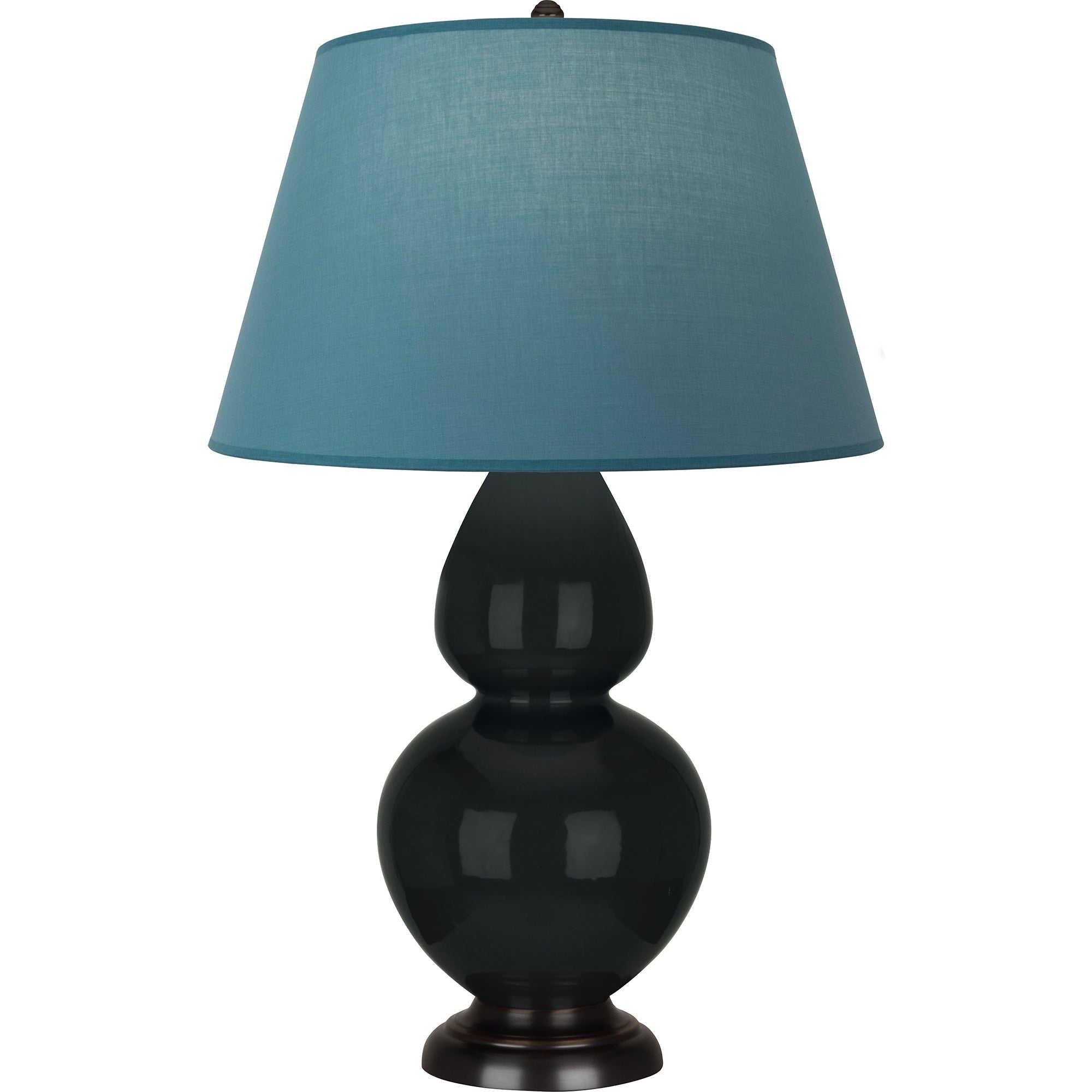 OS21B | Obsidian Double Gourd Table Lamp