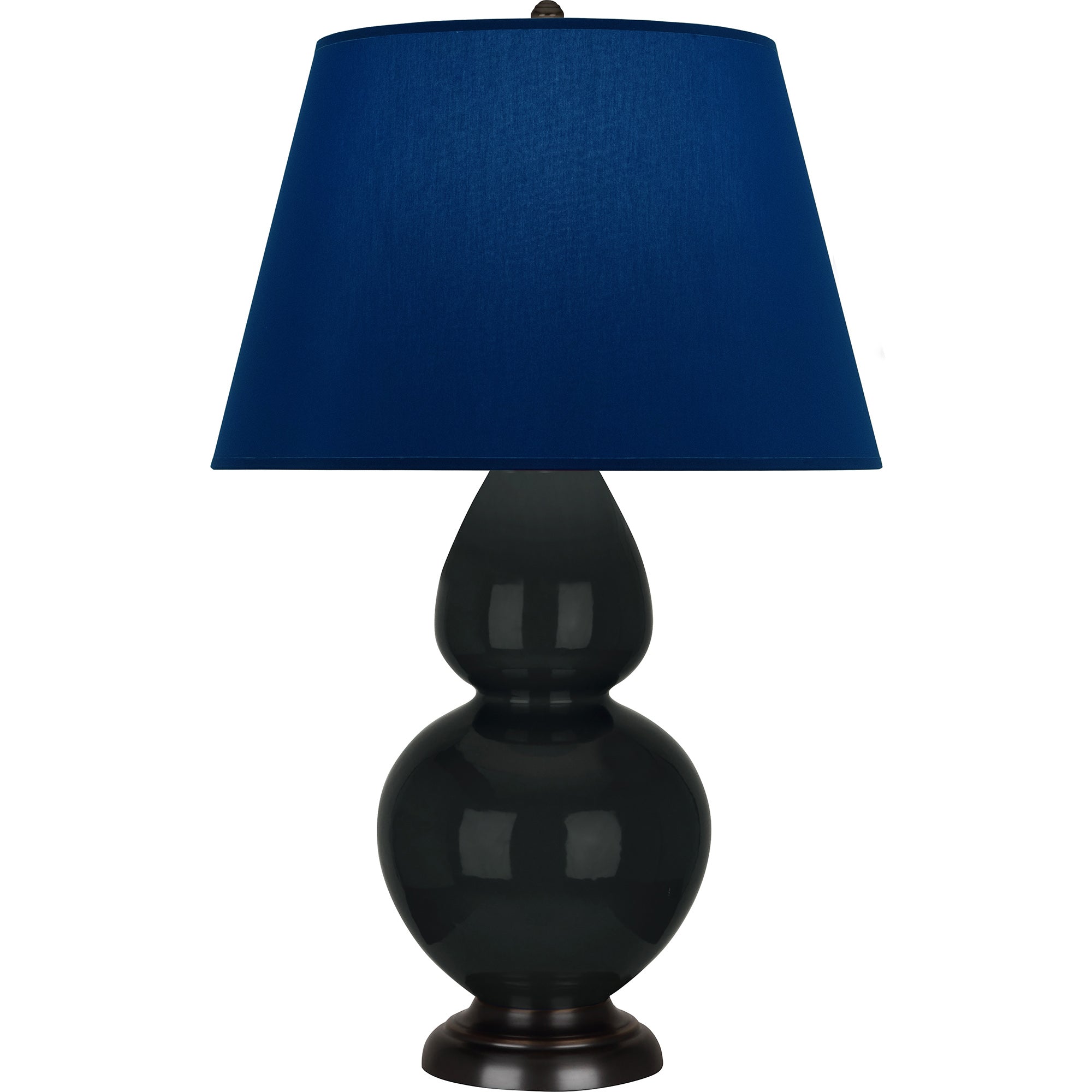 OS21N | Obsidian Double Gourd Table Lamp