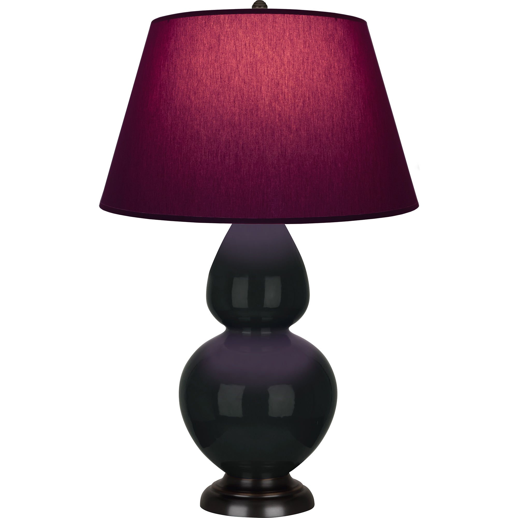 OS21P | Obsidian Double Gourd Table Lamp