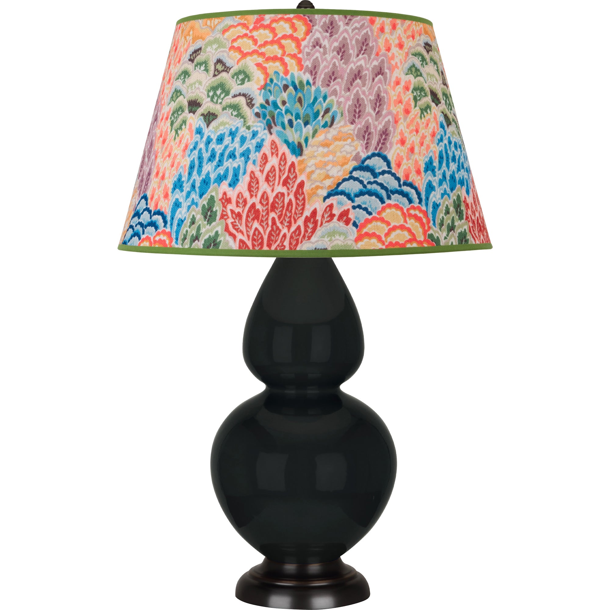 OS21S | Obsidian Double Gourd Table Lamp
