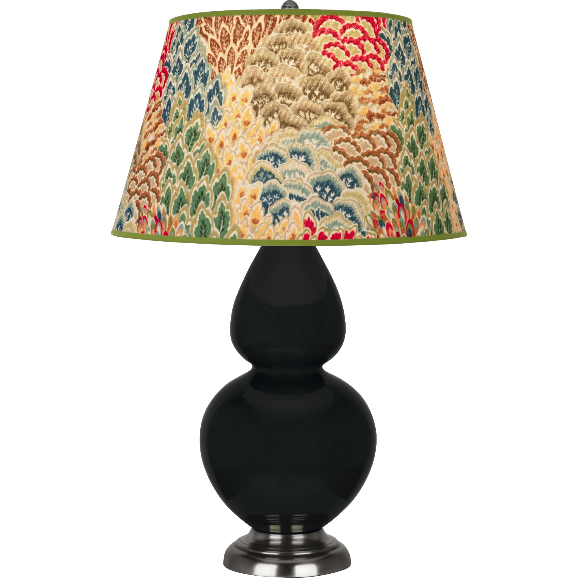OS22F | Obsidian Double Gourd Table Lamp
