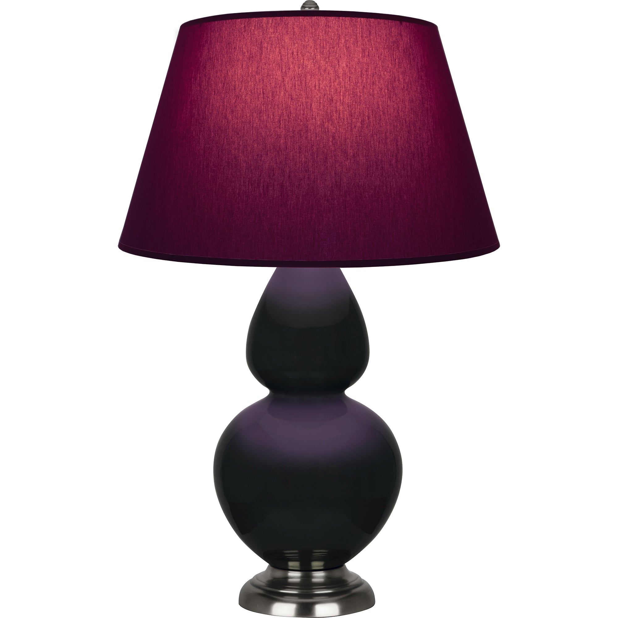 OS22P | Obsidian Double Gourd Table Lamp