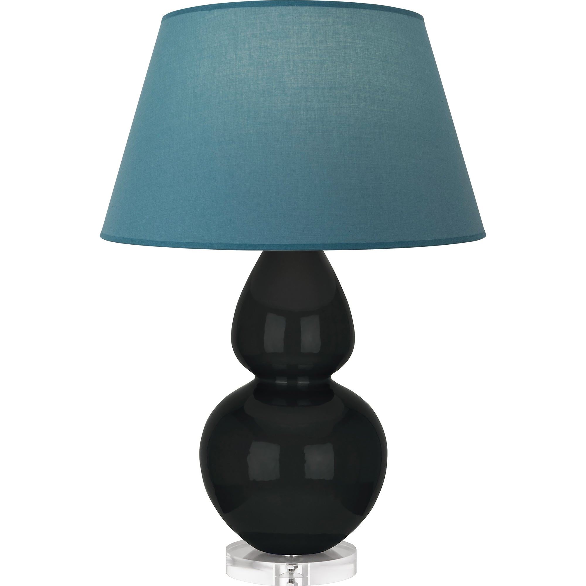 OS23B | Obsidian Double Gourd Table Lamp