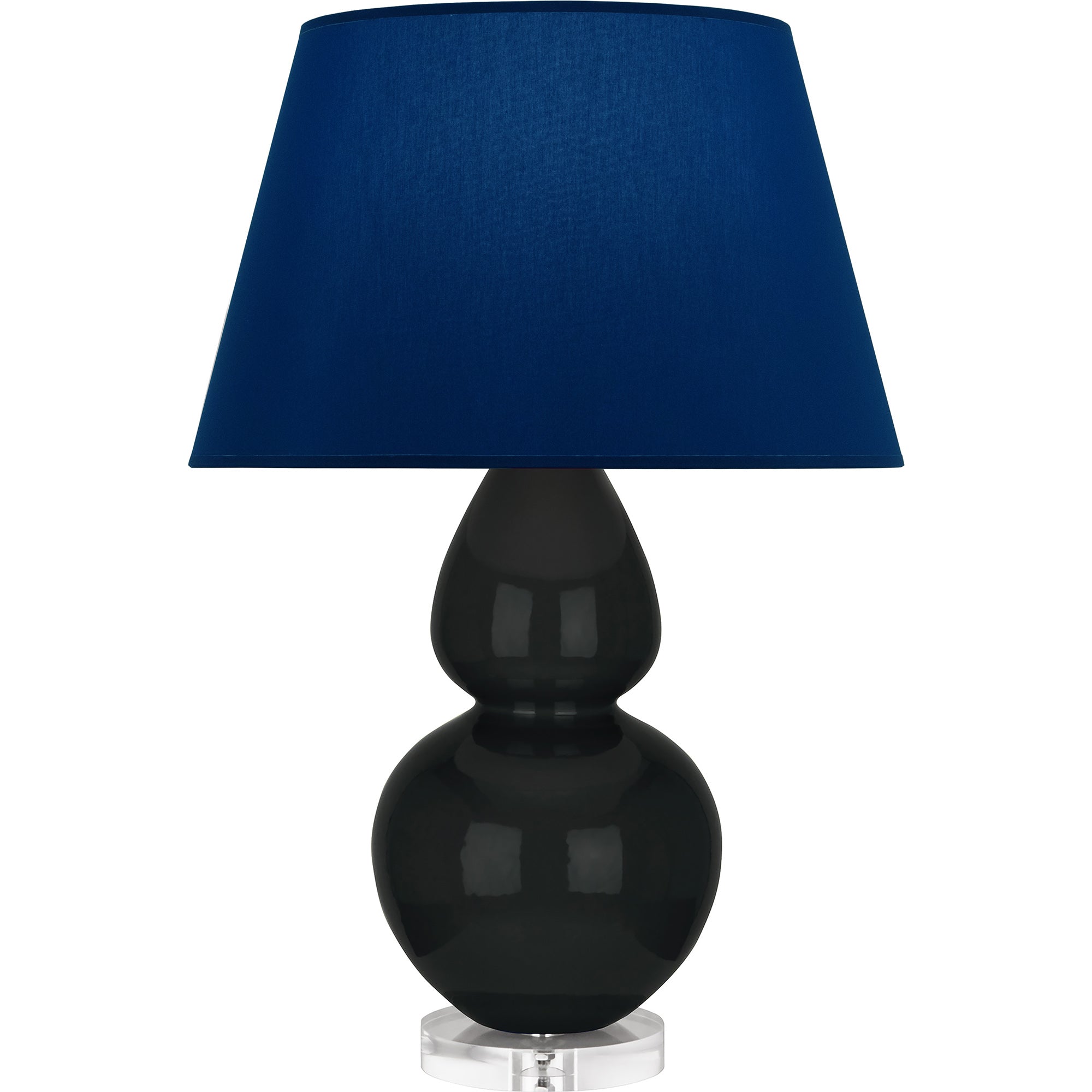 OS23N | Obsidian Double Gourd Table Lamp