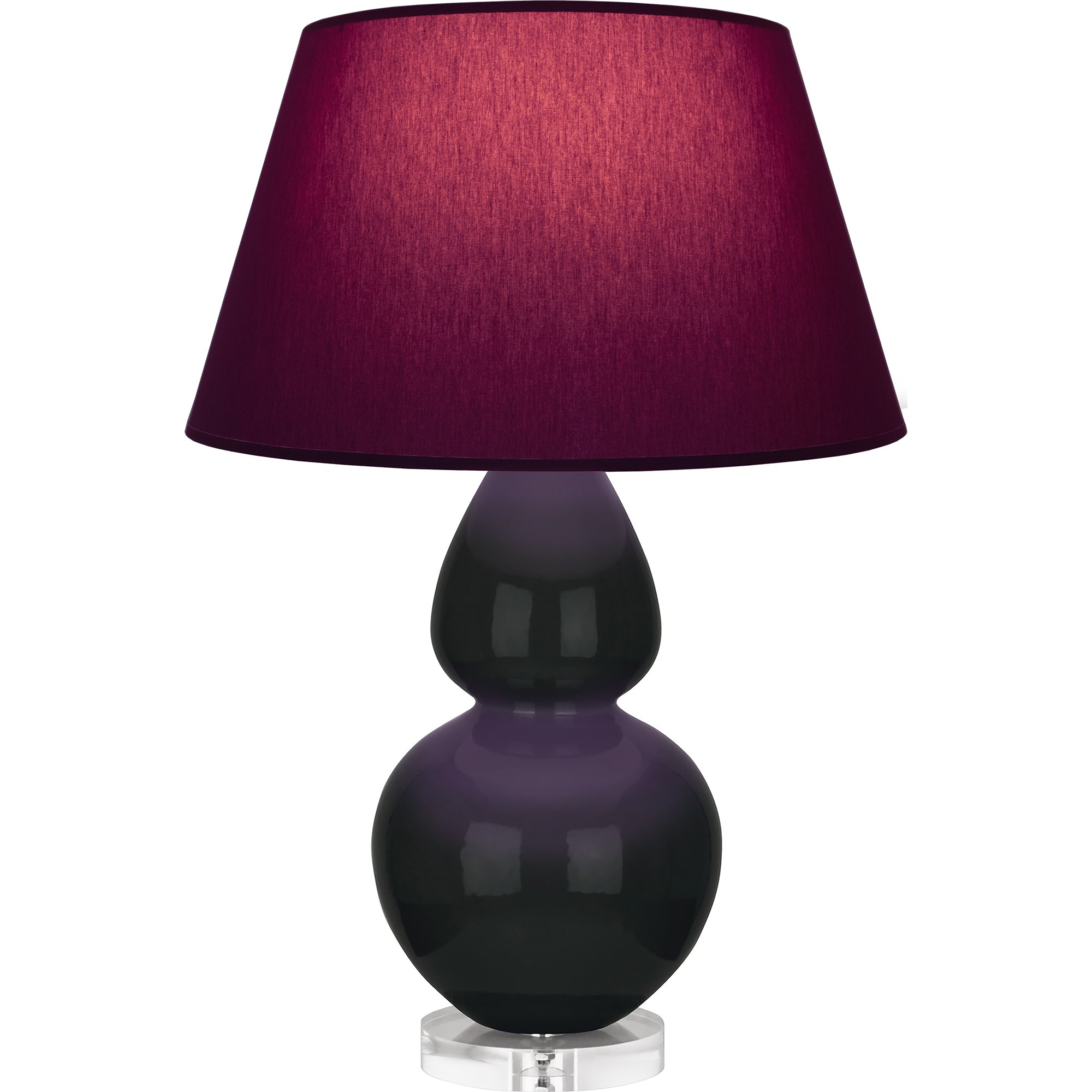 OS23P | Obsidian Double Gourd Table Lamp