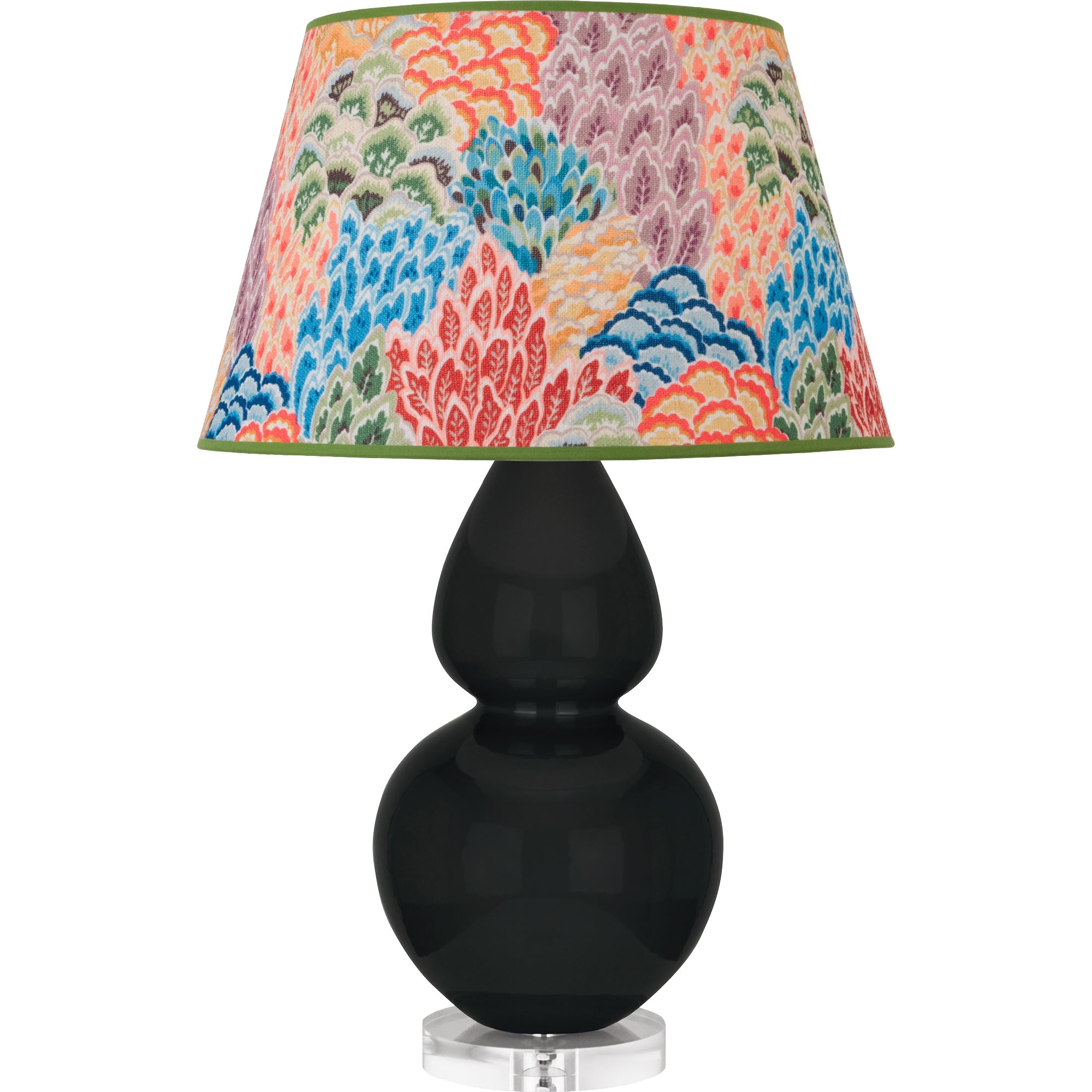 OS23S | Obsidian Double Gourd Table Lamp
