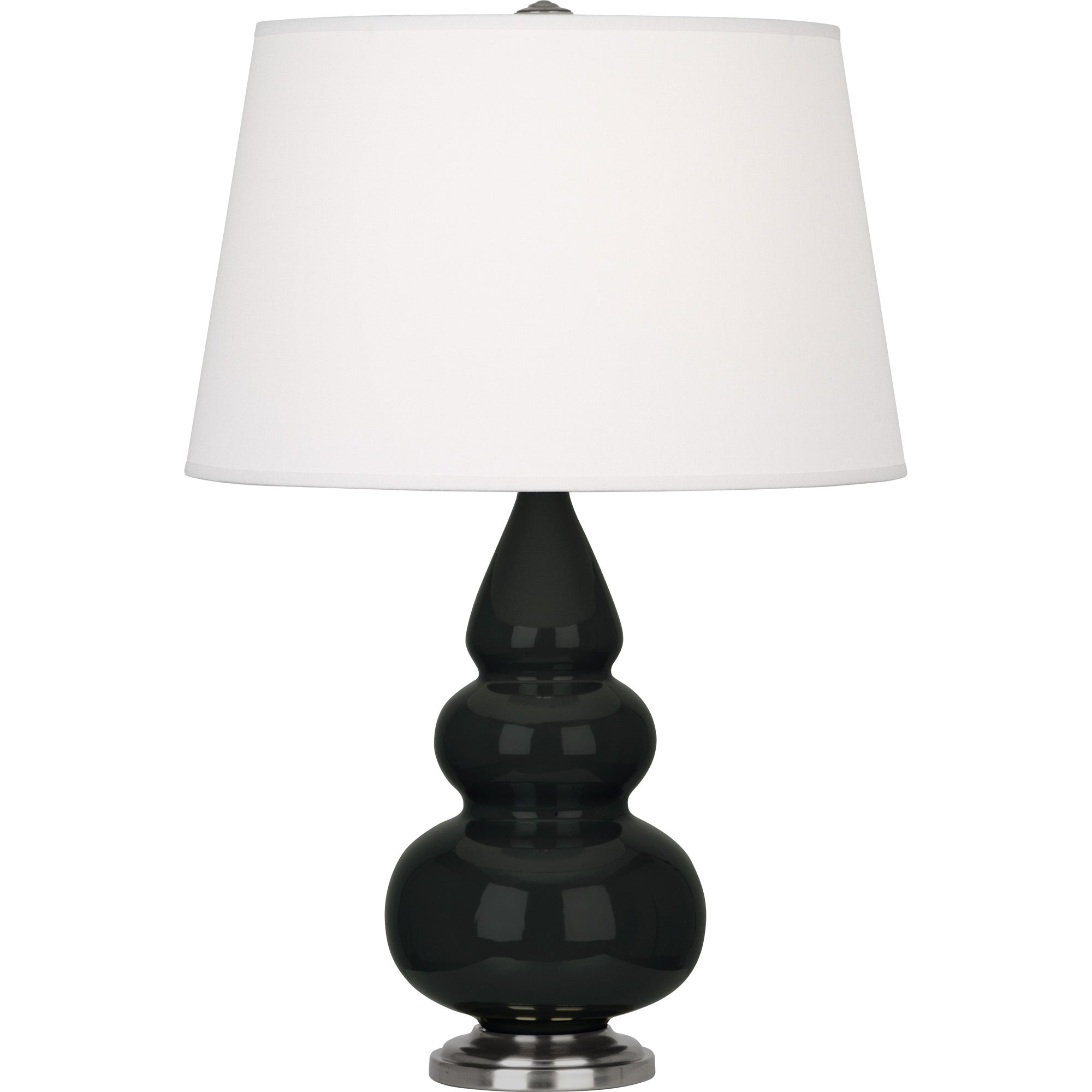 OS32X | Obsidian Small Triple Gourd Accent Lamp