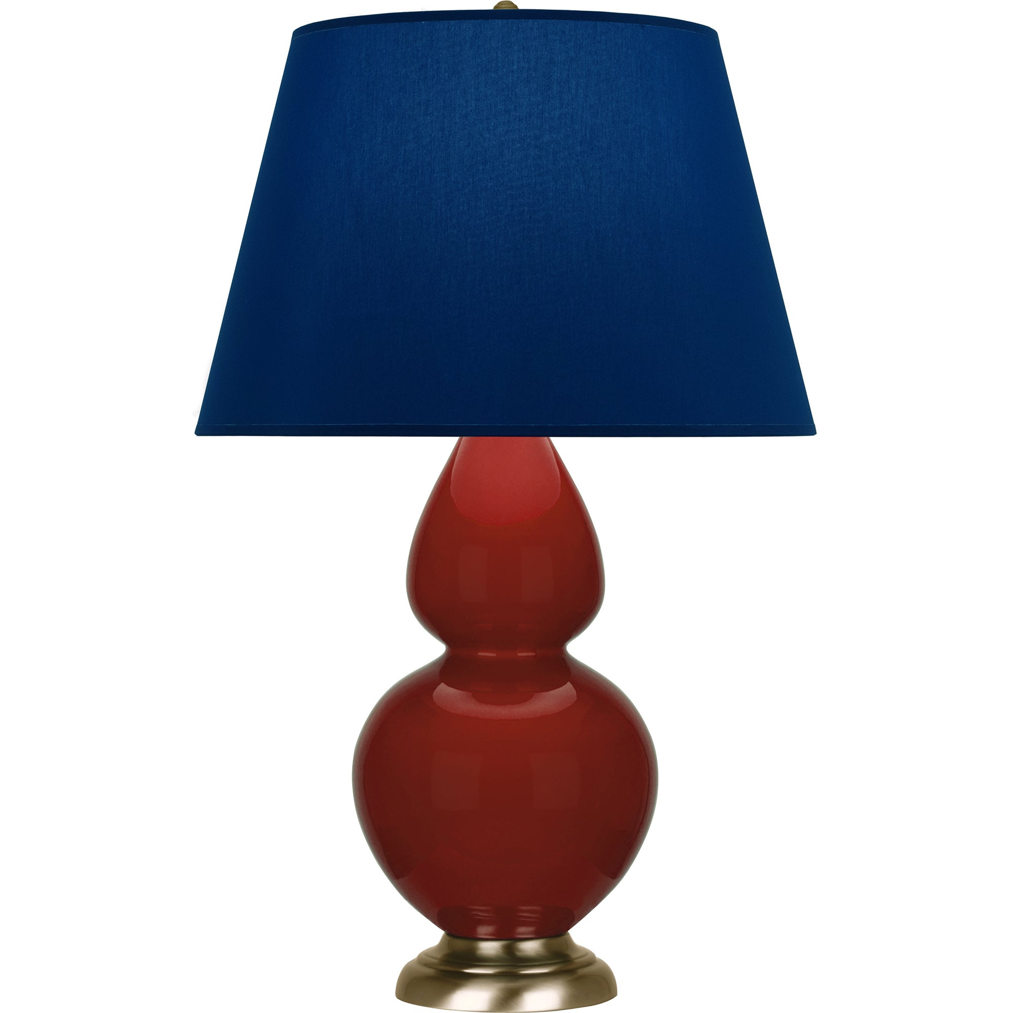 OX20N | Oxblood Double Gourd Table Lamp