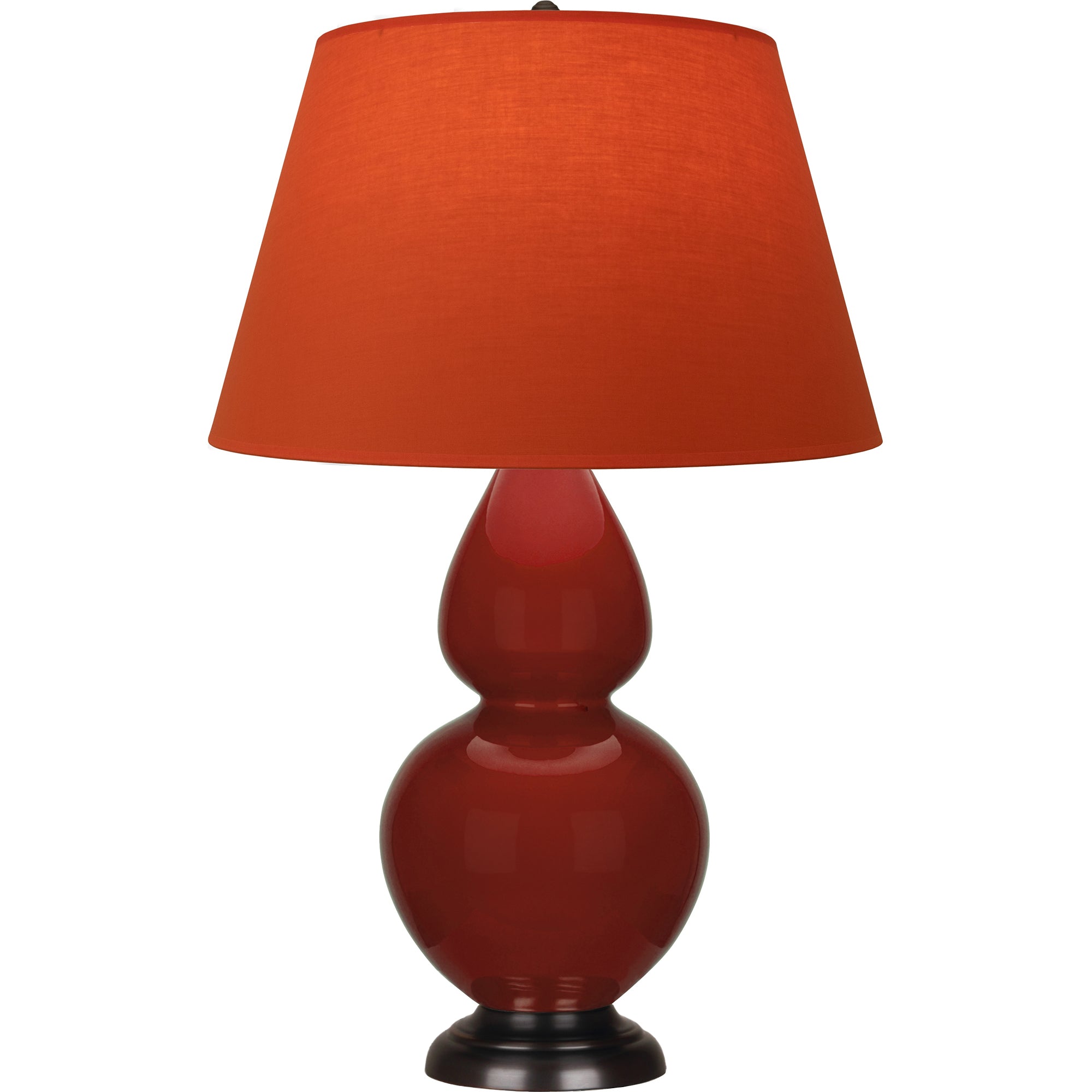 OX21T | Oxblood Double Gourd Table Lamp