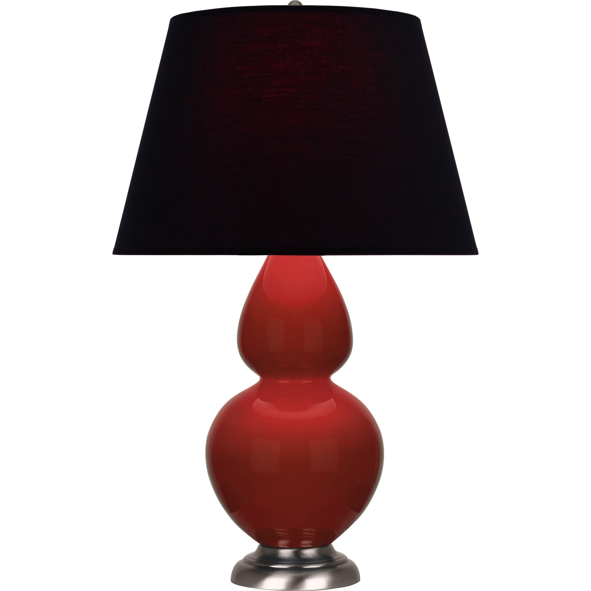 OX22K | Oxblood Double Gourd Table Lamp