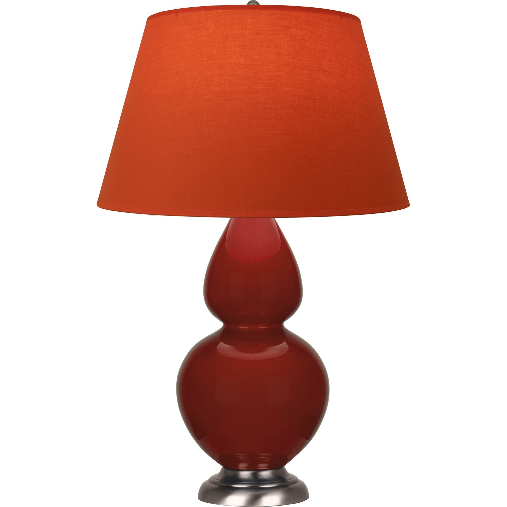 OX22T | Oxblood Double Gourd Table Lamp