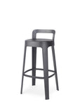 Ombra Bar Stool With Backrest