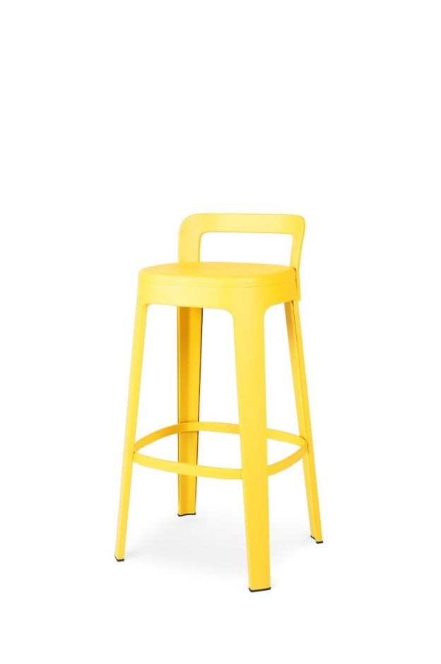 Ombra Bar Stool With Backrest