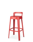 Ombra Bar Stool With Backrest