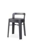 Ombra Low Stool with Backrest