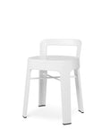 Ombra Low Stool with Backrest