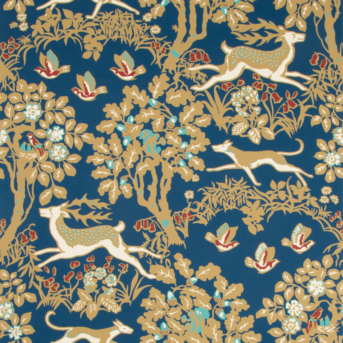 Mille Fleur Wp-Navy