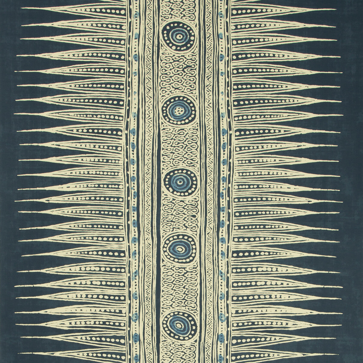 Indian Zag Paper-Indigo