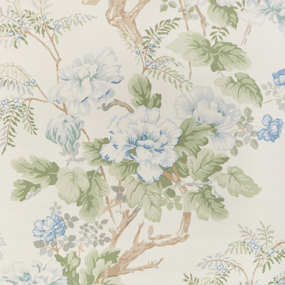 Chinese Peony Wp-Blue
