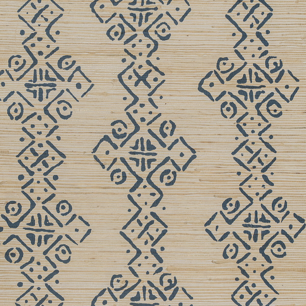Mali Grasscloth-Indigo