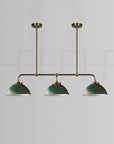 Triple Tiber Pendant on a Rod-Small