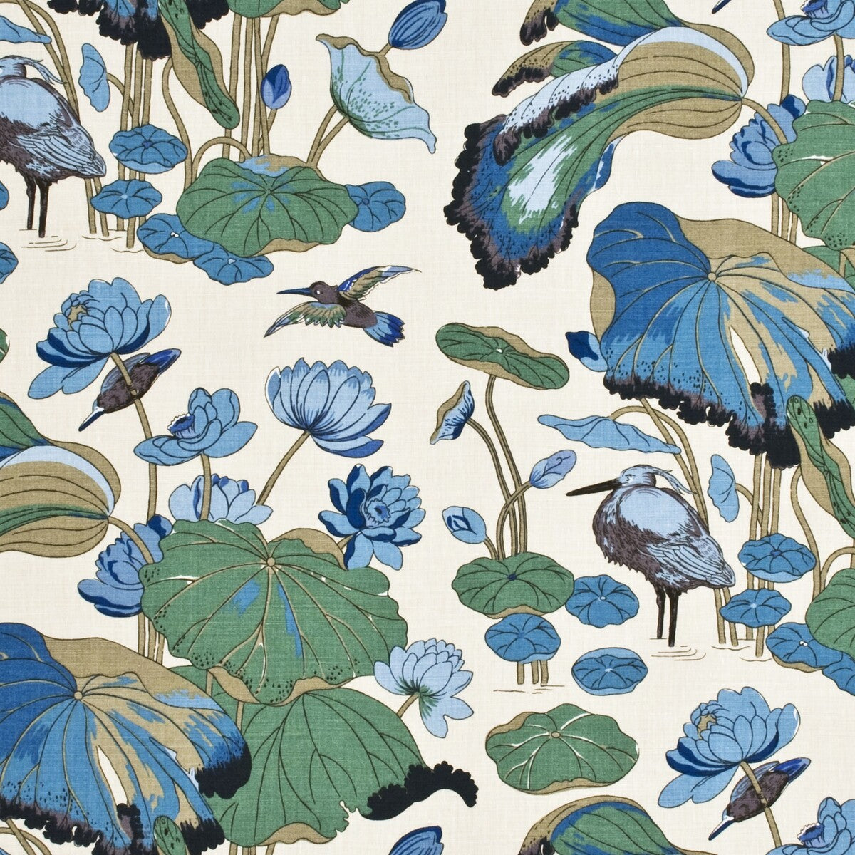 Nympheus - Linen-Aqua/Teal