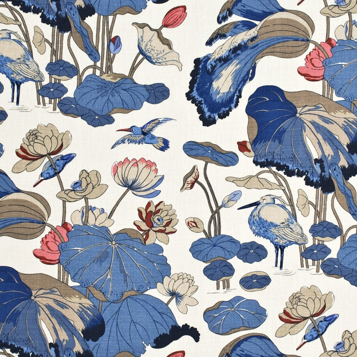 Nympheus - Linen-Indigo/Marine/Linen