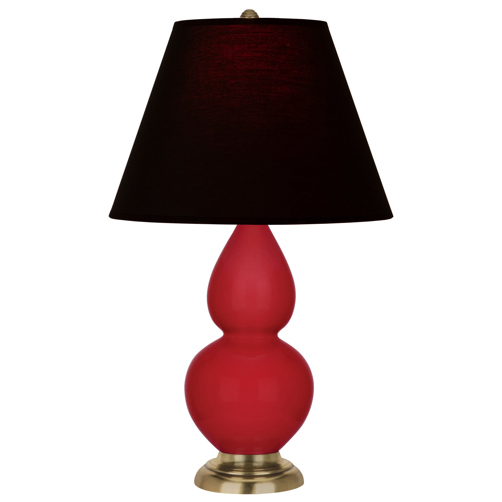 RR10K | Ruby Red Small Double Gourd Accent Lamp