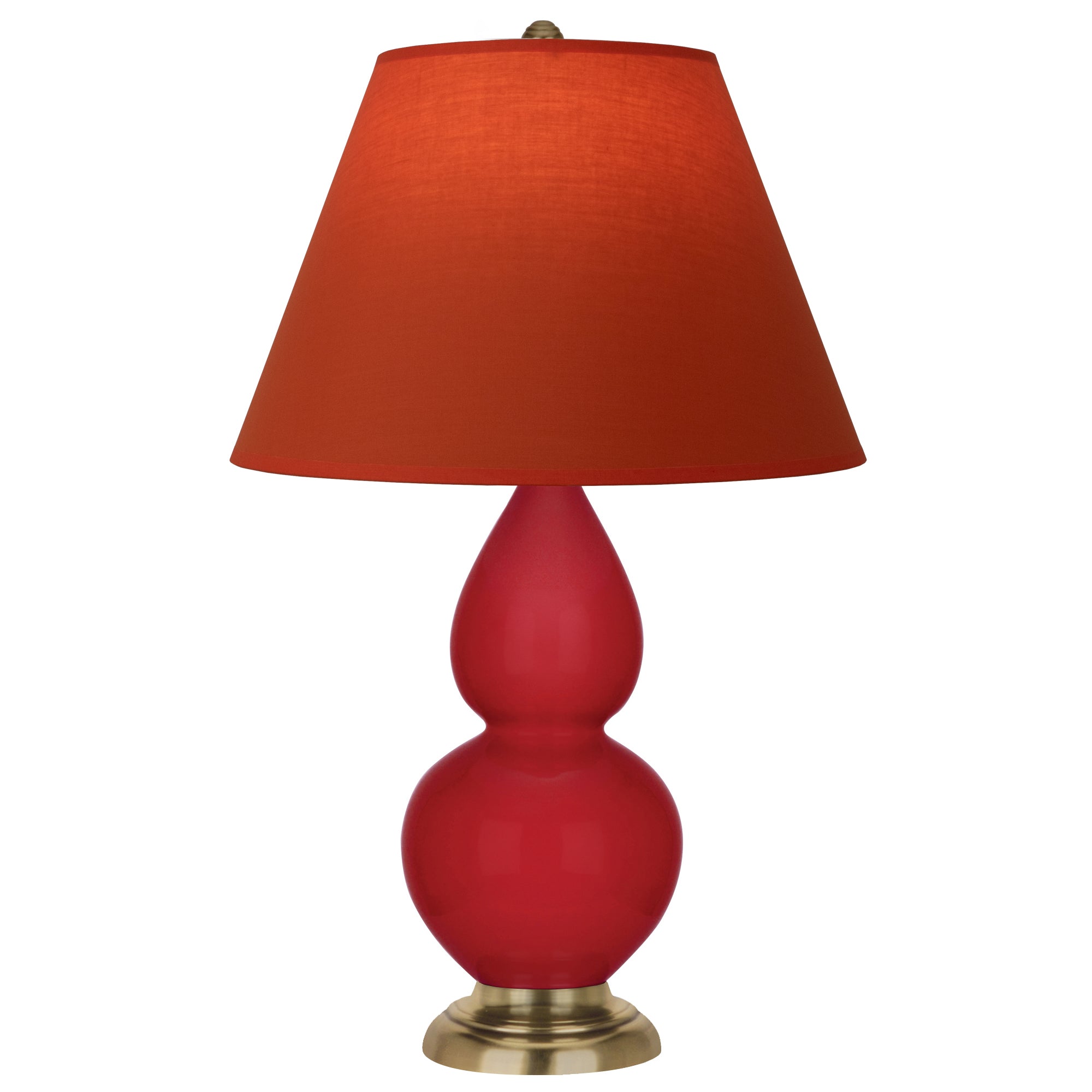 RR10T | Ruby Red Small Double Gourd Accent Lamp