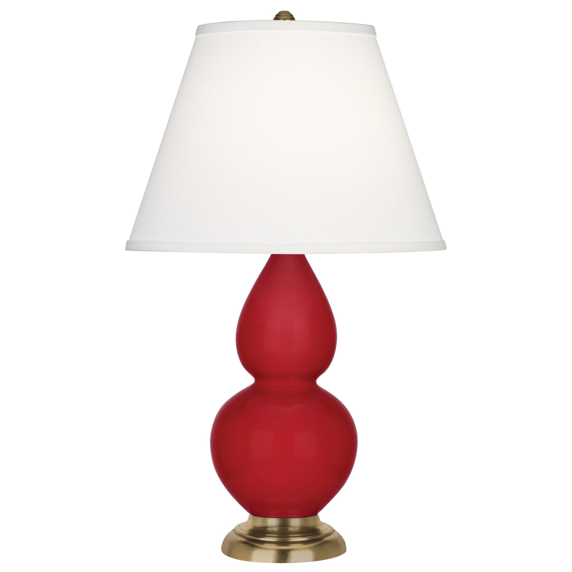 RR10X | Ruby Red Small Double Gourd Accent Lamp