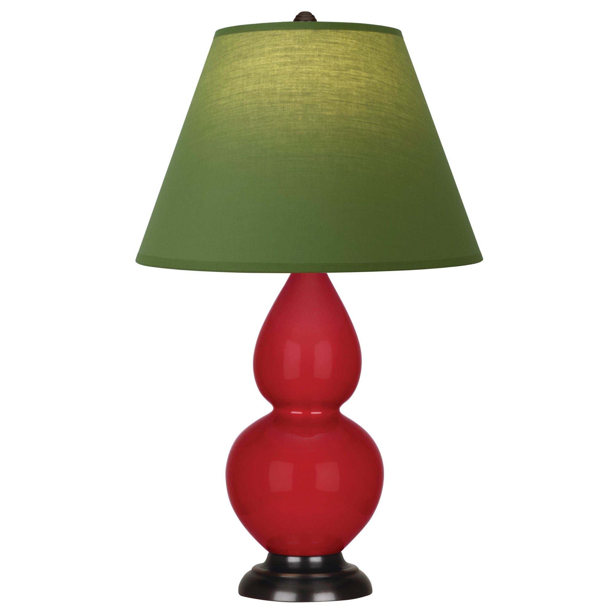 RR11G | Ruby Red Small Double Gourd Accent Lamp