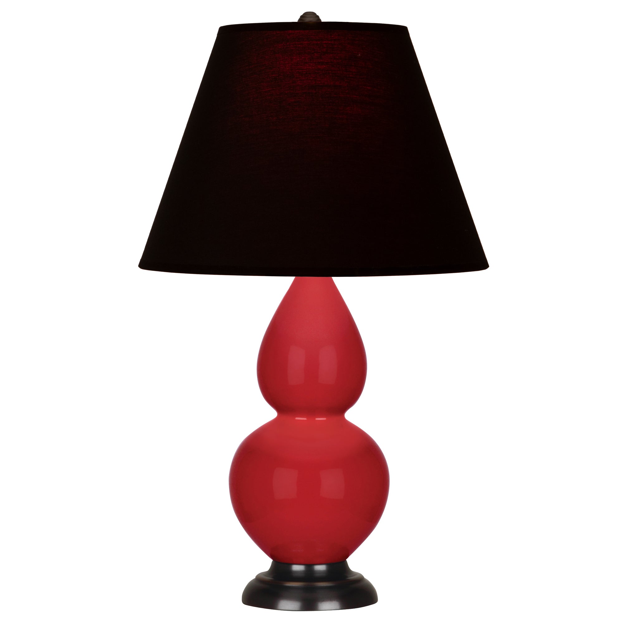 RR11K | Ruby Red Small Double Gourd Accent Lamp