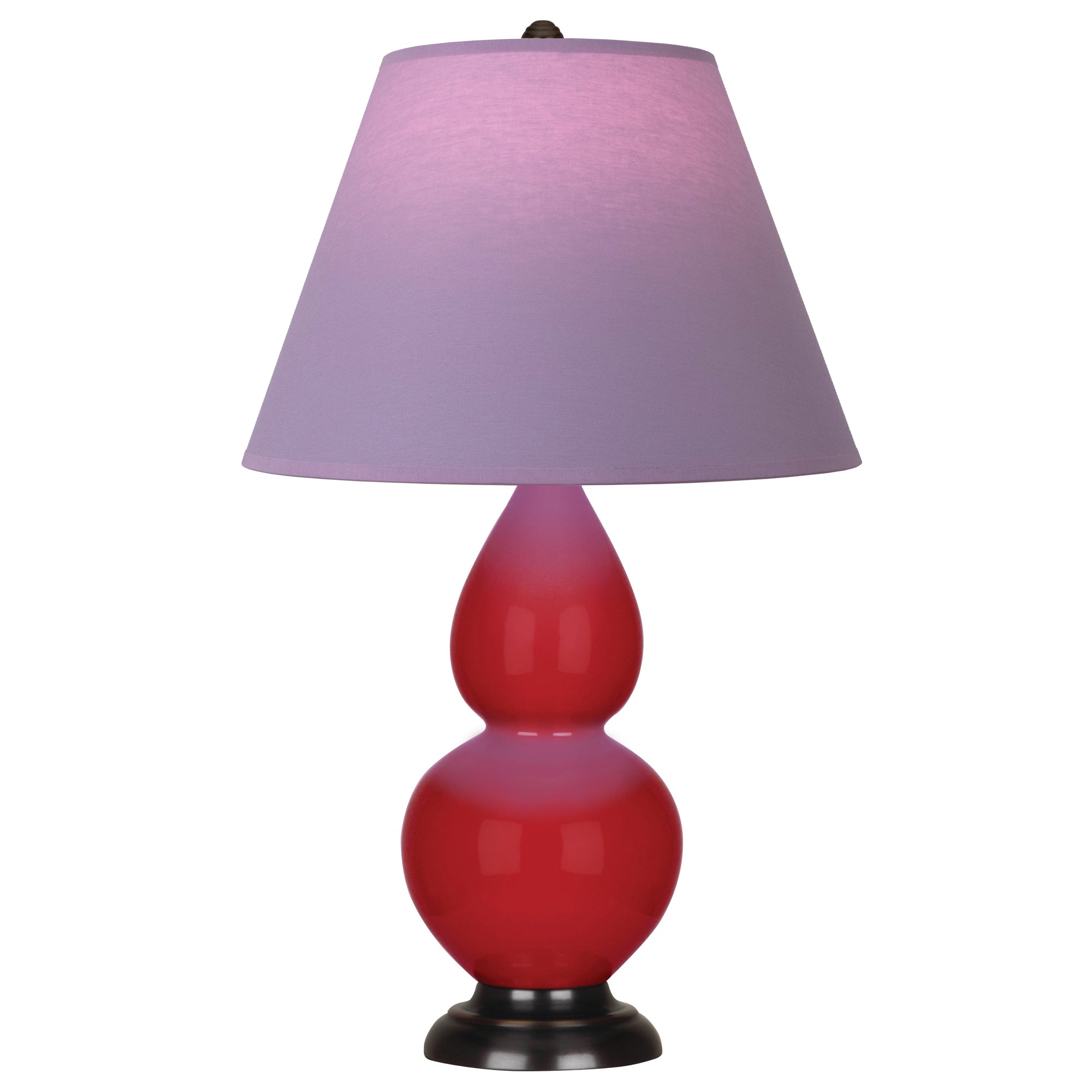 RR11L | Ruby Red Small Double Gourd Accent Lamp