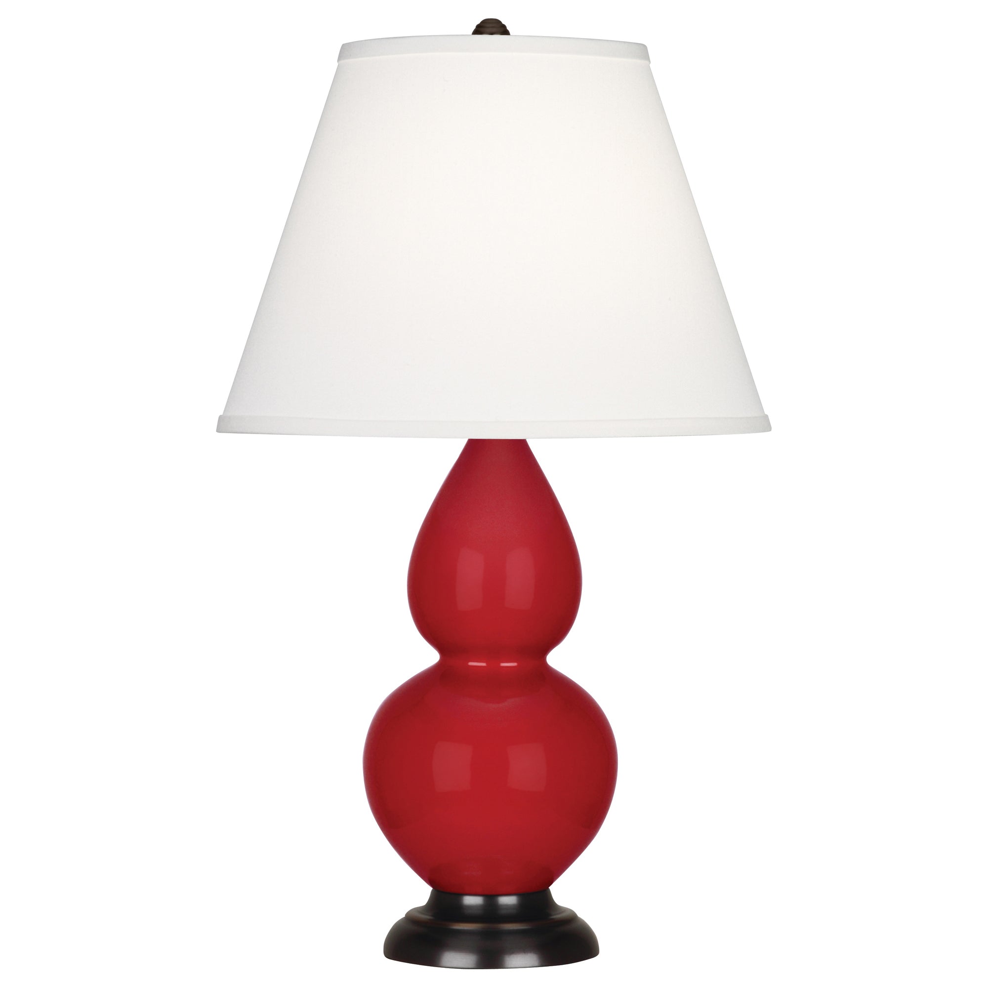 RR11X | Ruby Red Small Double Gourd Accent Lamp