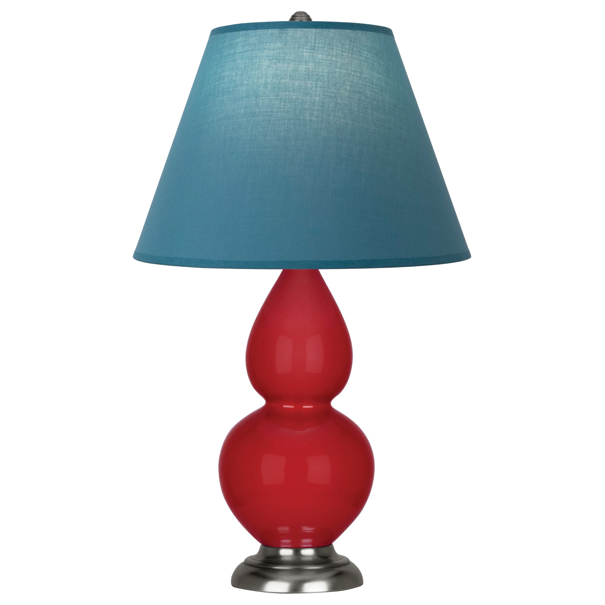 RR12B | Ruby Red Small Double Gourd Accent Lamp