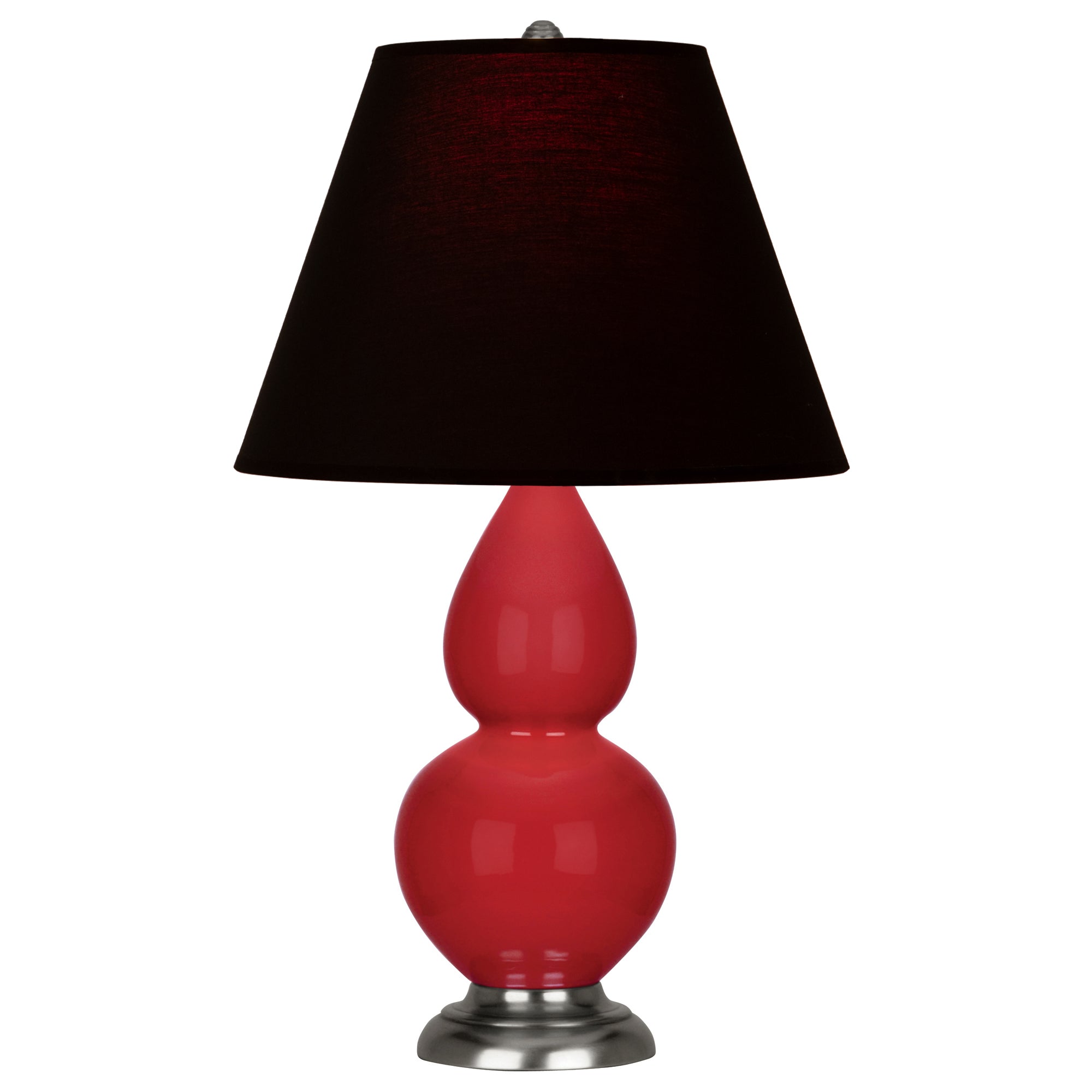 RR12K | Ruby Red Small Double Gourd Accent Lamp