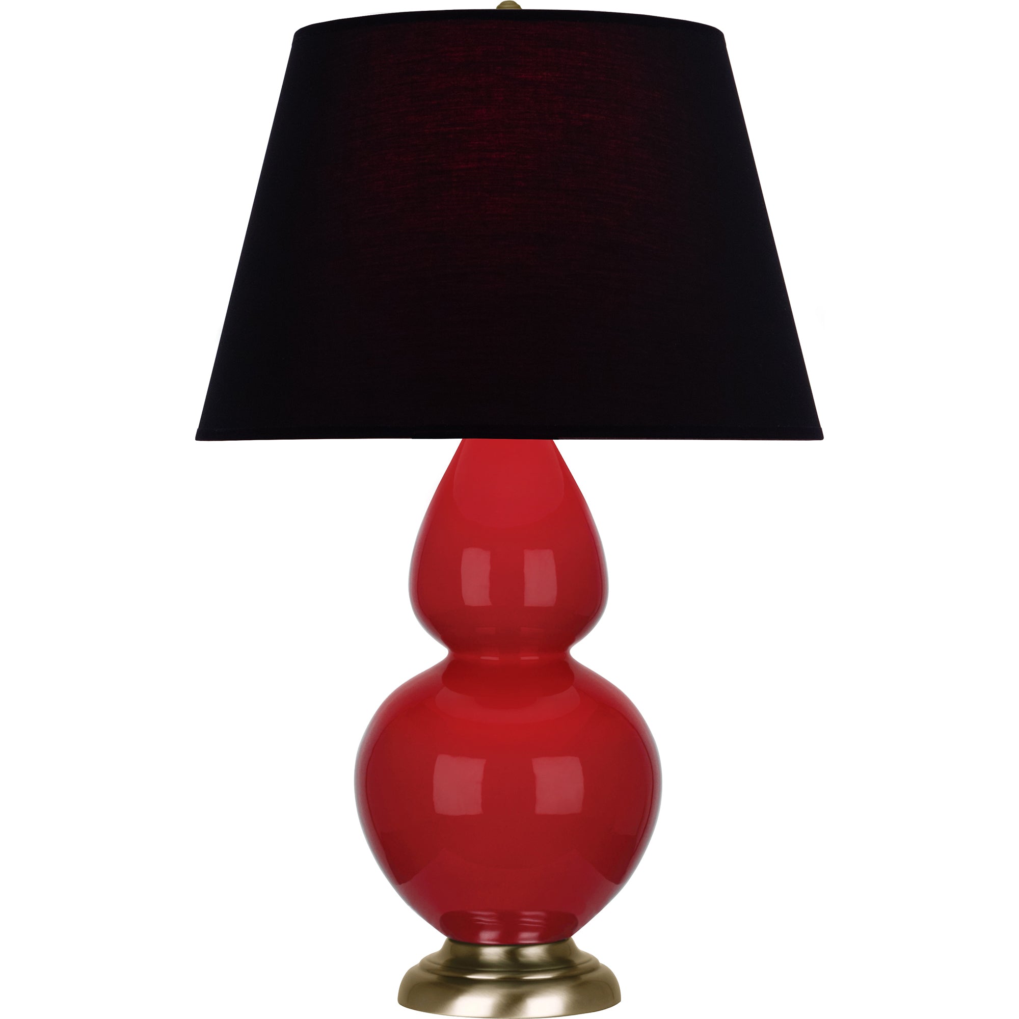 RR20K | Ruby Red Double Gourd Table Lamp
