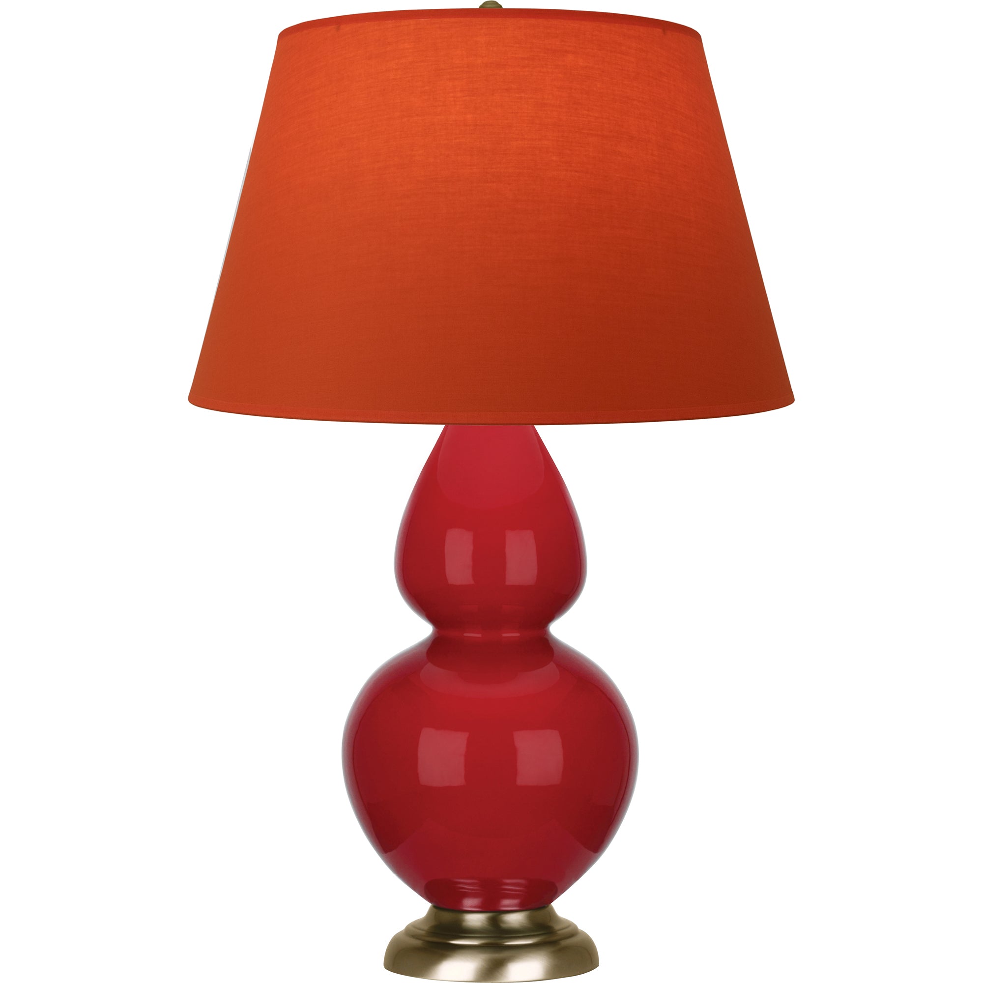 RR20T | Ruby Red Double Gourd Table Lamp
