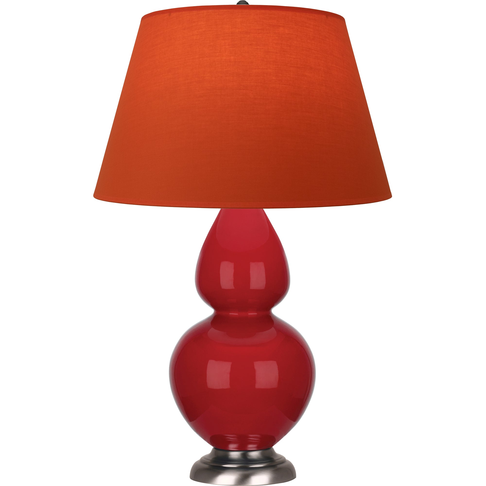 RR22T | Ruby Red Double Gourd Table Lamp