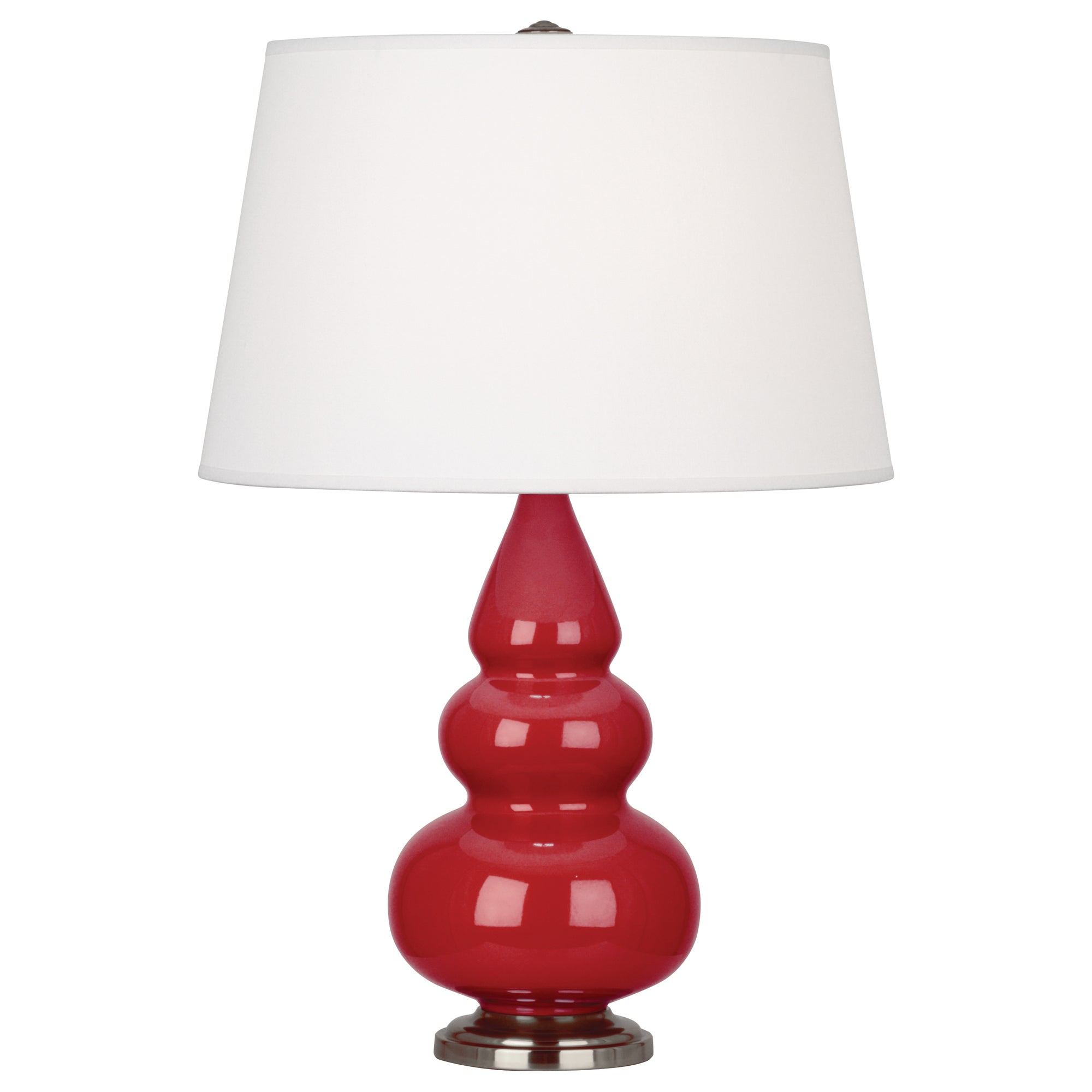 RR32X | Ruby Red Small Triple Gourd Accent Lamp