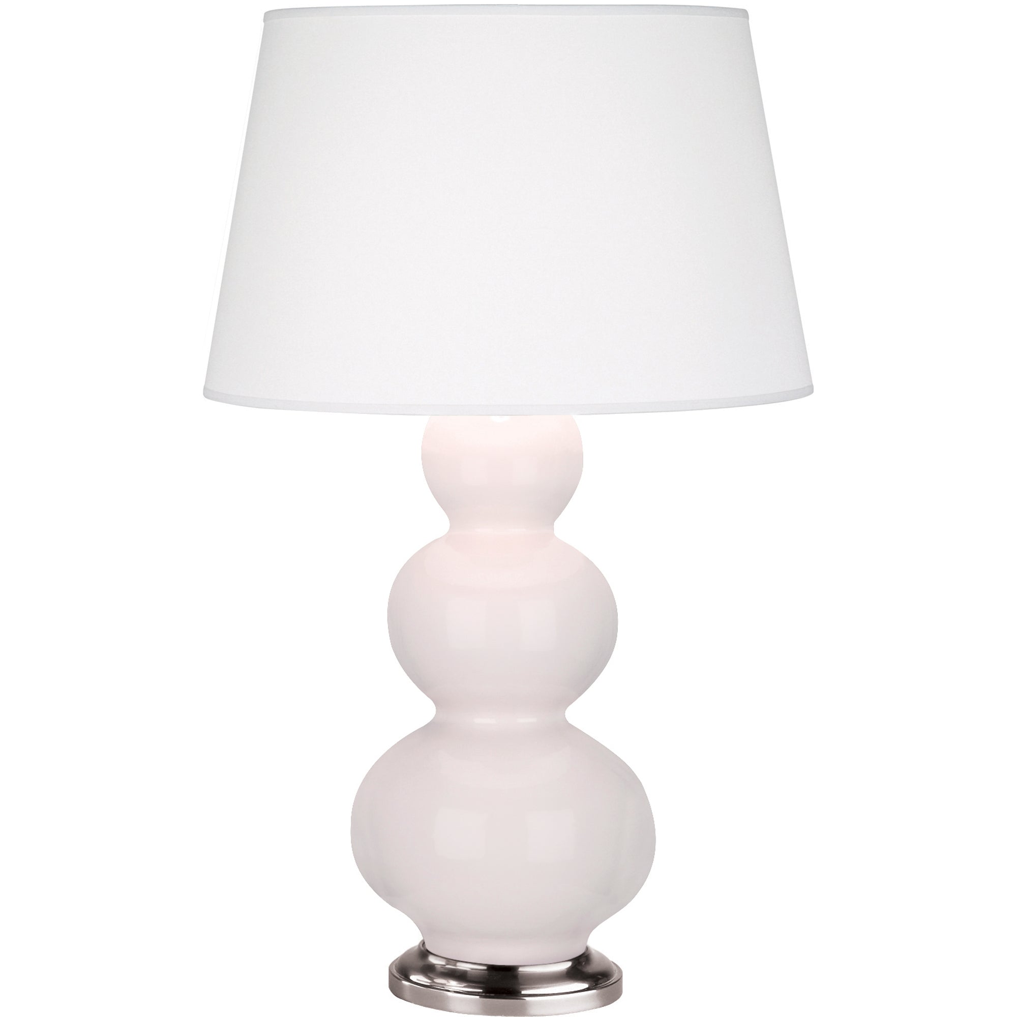 RW42X | Rose Water Triple Gourd Table Lamp